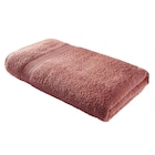 Drap de bain maxi 90x150cm coton orange terracotta dans le catalogue Gifi