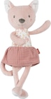 Kuscheltier Katze, rosa von fehn für 6,90 € bei dm-drogerie markt im Angebot Kuscheltier Katze, rosa von fehn im aktuellen dm-drogerie markt Prospekt