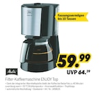 Filter-Kaffeemaschine ENJOY Top Angebote von Melitta bei MEDIMAX Lüneburg für 59,99 €