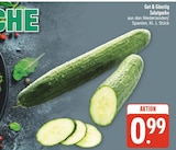 Salatgurke bei nah und gut im Gröditz Prospekt für 0,99 €