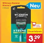 Rasierer Xtreme 3 bei Netto Marken-Discount im Hillesheim Prospekt für 3,29 €