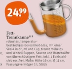 Fett-Trennkanne Angebote bei tegut Bamberg für 24,99 €