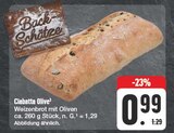 Aktuelle Oliven Angebote bei EDEKA in Erlangen Aktuelles Ciabatta Olive Angebot bei EDEKA in Erlangen ab 0,99 €