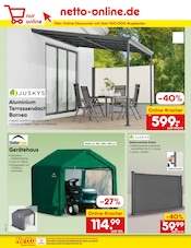 Sonnensegel im Netto Marken-Discount Prospekt in Aschaffenburg Aktueller Netto Marken-Discount Prospekt mit Sonnensegel, "Aktuelle Angebote", Seite 42