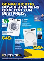 EURONICS Prospekt für Kraftsdorf: "GENAU RICHTIG. BOSCH & SIEMENS. QUALITÄT ZUM BESTPREIS.", 6 Seiten, 12.03.2025 - 23.03.2025