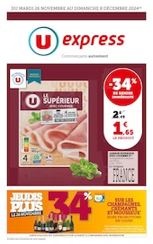 Catalogue Supermarchés U Express en cours à Houlette et alentours, "U Express", 36 pages, 26/11/2024 - 08/12/2024