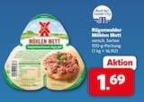 combi Norderney - Mühlen Mett Angebot im Prospekt Mühlen Mett bei combi im Norderney Prospekt für 1,69 €