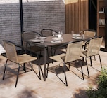 Table de jardin Zandor - Blooma en promo chez Brico Dépôt Dijon à 22,99 €