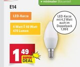 LED-Kerze im Angebot bei Marktkauf in Aalen LED-Kerze Angebote bei Marktkauf Aalen für 1,49 €