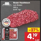 Rinder-Hackfleisch zum Braten Angebote von Gut Ponholz bei Netto Marken-Discount Lingen für 4,19 €