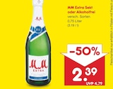 Extra Sekt oder Alkoholfrei von MM im aktuellen Netto Marken-Discount Prospekt