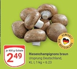 Aktuelle Champignons Angebote bei GLOBUS in Leipzig Aktuelles Riesenchampignons braun Angebot bei GLOBUS in Leipzig ab 2,49 €