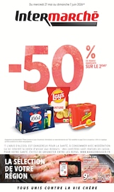 Prospectus Supermarchés Intermarché Contact en cours à Naucelle et alentours, "-50% DE REMISE IMMÉDIATE SUR LE 2ÈME", 16 pages, 27/05/2026 - 07/06/2026 Catalogue Supermarchés Intermarché Contact en cours à Naucelle et alentours, "-50% DE REMISE IMMÉDIATE SUR LE 2ÈME", 16 pages, 27/05/2026 - 07/06/2026