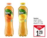 Schwarzer Tee Pfirsich, Schwarzer Tee Zitrone Angebote von fuzetea bei Marktkauf Böblingen für 1,29 €