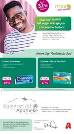 Aktueller mea - meine apotheke Apotheke Prospekt in Vogtsburg und Umgebung, "Unsere Juni-Angebote" mit 4 Seiten, 01.06.2025 - 30.06.2025