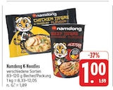 K-Noodles Chicken Jjigae bei EDEKA im Prospekt "" für 1,00 €