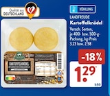Kartoffelknödel im ALDI SÜD Prospekt Kartoffelknödel von Landfreude im aktuellen ALDI SÜD Prospekt für 1,29 €