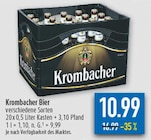 Krombacher Bier bei diska im Meiningen Prospekt für 10,99 €