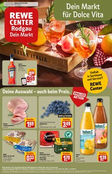 REWE Prospekt "Dein Markt" mit  Seiten (Rodgau)