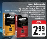 Kaffeekapseln Angebote von Lavazza bei E center Ansbach für 2,99 €