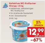 Kaltaktives WC-Kraftpulver Orange bei Netto Marken-Discount im Prospekt "" für 12,99 €