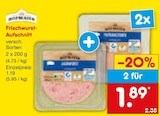 Frischwurst-Aufschnitt Angebote bei Netto Marken-Discount Troisdorf für 1,89 €