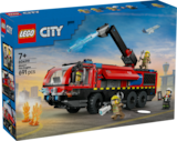 LE CAMION DE POMPIERS DE L'AÉROPORT - LEGO en promo chez Auchan Hypermarché LE CAMION DE POMPIERS DE L'AÉROPORT - LEGO dans le catalogue Auchan Hypermarché