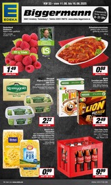 Aktueller EDEKA Prospekt mit Brötchen, "Aktuelle Angebote", Seite 1