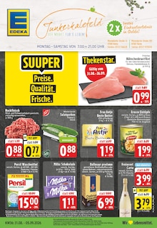 EDEKA Prospekt der KW 36 "Aktuelle Angebote" Aktueller EDEKA Prospekt "Aktuelle Angebote" Seite 1 von 28 Seiten