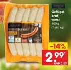 Aktuelles Geflügelbratwurst Angebot bei Netto Marken-Discount in Braunschweig ab 2,99 €