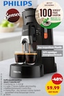 Kaffeepadmaschine SELECT CSA230/69 Angebote von PHILIPS oder Senseo bei Penny Duisburg für 59,99 €