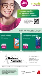 mea - meine apotheke Prospekt: "Unsere Januar-Angebote", 4 Seiten, 01.01.2026 - 31.01.2026