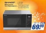Mikrowelle YC-PS204AE-S Angebote von Sharp bei famila Nordost Falkensee für 69,99 €