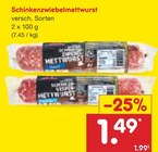 Aktuelle Zwiebelmettwurst Angebote bei Netto Marken-Discount in Dresden Aktuelles Schinkenzwiebelmettwurst Angebot bei Netto Marken-Discount in Dresden ab 1,49 €