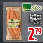 Bio-Wiener Würstchen im Angebot bei EDEKA in Kaufbeuren Bio-Wiener Würstchen Angebote von EDEKA Bio bei EDEKA Kaufbeuren für 2,79 €