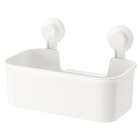 Korb mit Saugnapf weiß Angebote von TISKEN bei IKEA Bottrop für 7,99 €