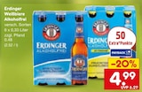 Weißbiere Alkoholfrei im Angebot bei Netto Marken-Discount in Hattingen Weißbiere Alkoholfrei Angebote von Erdinger bei Netto Marken-Discount Hattingen für 4,99 €