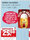 KÖNIG PILSENER im Angebot bei Getränke Quelle Weydringer in Hannover KÖNIG PILSENER Angebote bei Getränke Quelle Weydringer Hannover für 25,98 €