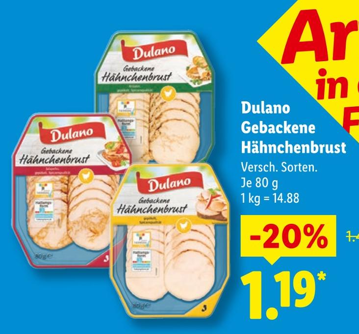 Gebackene Hähnchenbrust