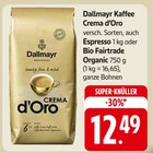 Kaffee Crema d'Oro Angebote von Dallmayr bei EDEKA Völklingen für 12,49 €