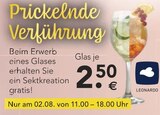 Glas im Angebot bei BRAUN Möbel-Center in Lörrach Glas Angebote von Leonardo bei BRAUN Möbel-Center Lörrach für 2,50 €