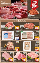 REWE Schweinefleisch im Prospekt 