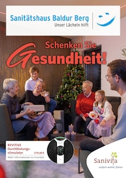 Sanitätshaus Baldur Berg e.K. Prospekt für Lüchow: "Schenken Sie Gesundheit!", 6 Seiten, 13.11.2024 - 31.01.2025