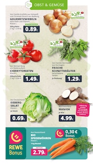 Gemüse im aktuellen REWE Prospekt (Köln) Gemüse im REWE Prospekt "Dein Markt" mit 23 Seiten (Köln)