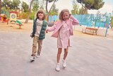 Robe fille - TEX BASIC en promo chez Carrefour Robe fille - TEX BASIC dans le catalogue Carrefour