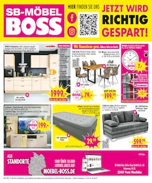 Sofa im aktuellen SB Möbel Boss Prospekt (Berlin) Sofa im SB Möbel Boss Prospekt "JETZT WIRD RICHTIG GESPART!" mit 12 Seiten (Berlin)