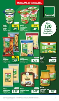 Butter im Lidl Prospekt "LIDL LOHNT SICH" mit 62 Seiten (Bielefeld)