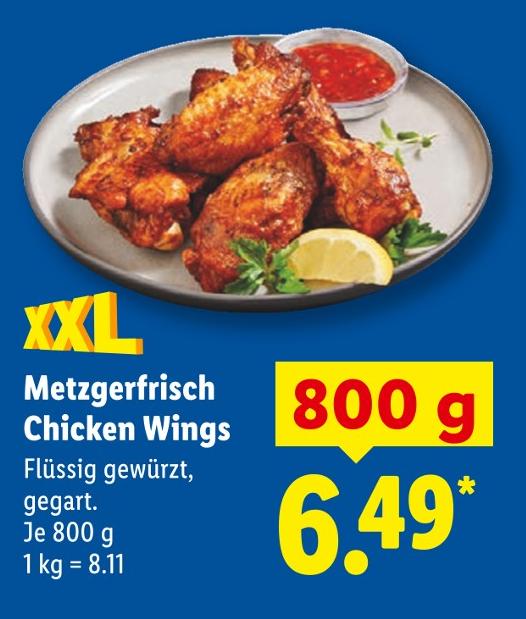 Metzgerfrisch Chicken Wings