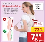 Rückenstütz-Gürtel im Angebot bei Netto Marken-Discount in Weiden Rückenstütz-Gürtel Angebote von VITALMAXX bei Netto Marken-Discount Weiden für 7,99 €