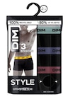 Boxers hommes "MIX AND COLOR" - DIM en promo chez Carrefour Ajaccio à 23,49 €